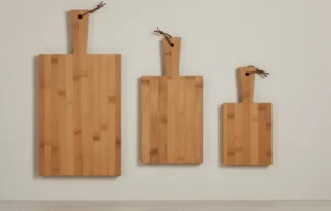 Cutting Board Set with Handle 3 Piece